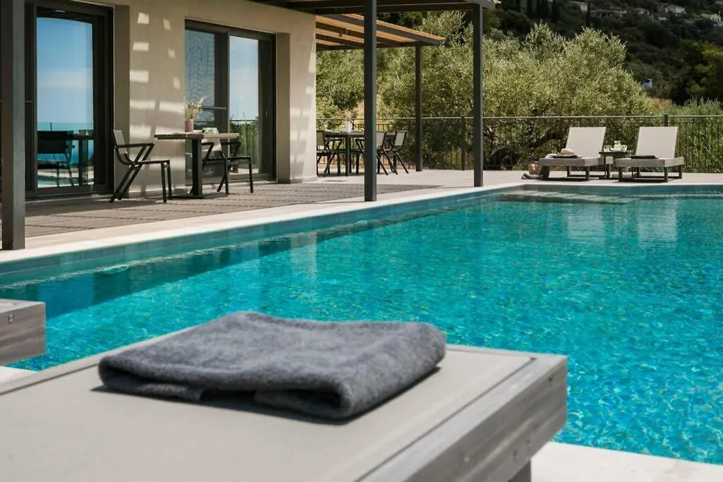 Color Villas-New Villa Green At Trapezaki With Private Pool Mousata Greece